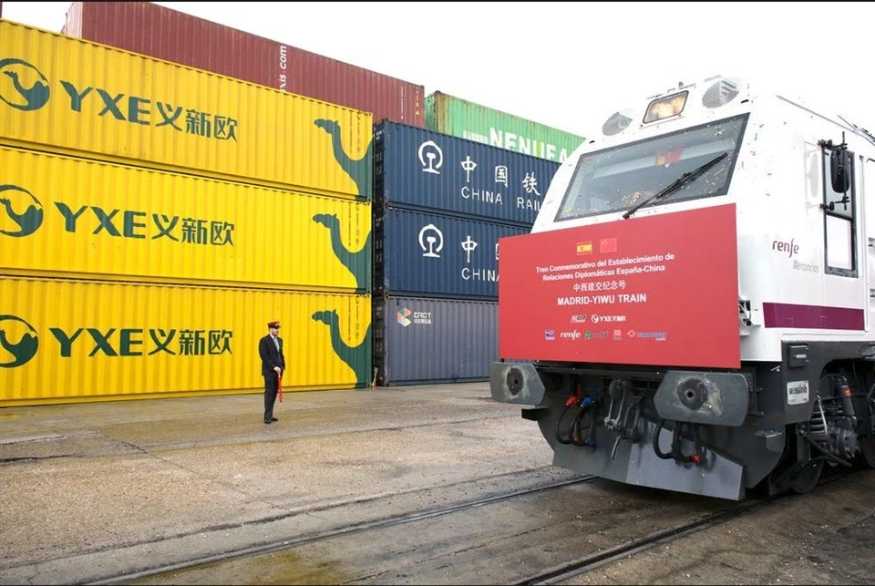 Kina Frankrike jernbanetransport