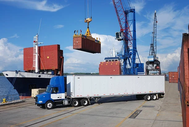 Kina amerikansk mattransport
